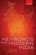 Cover: Keywords for Modern India - Oxford University Press