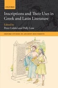 Cover: Inscriptions and their Uses in Greek and Latin Literature - Oxford University Press