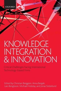 Enlarge image Cover: Knowledge Integration and Innovation - Oxford University Press