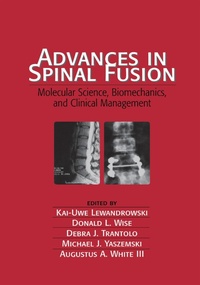 Enlarge image Cover: Advances in Spinal Fusion - CRC Press