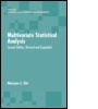 Cover: Multivariate Statistical Analysis - Marcel Dekker Inc