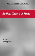 Cover: Radical Theory of Rings - CRC Press