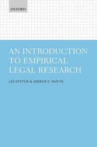 Enlarge image Cover: An Introduction to Empirical Legal Research - Oxford University Press