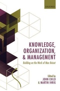Cover: Knowledge, Organization, and Management - Oxford University Press