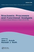 Cover: Stochastic Processes and Functional Analysis - CRC Press