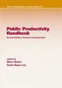 Cover: Public Productivity Handbook - Marcel Dekker Inc