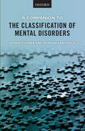 Cover: A Companion to the Classification of Mental Disorders - Oxford University Press
