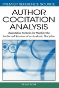 Cover: Author Cocitation Analysis - Information Science Reference