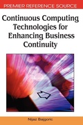 Cover: Continuous Computing Technologies for Enhancing Business Continuity - Information Science Reference