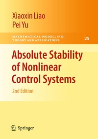 Enlarge image Cover: Absolute Stability of Nonlinear Control Systems - Springer