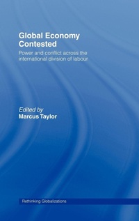 Enlarge image Cover: Global Economy Contested - Routledge