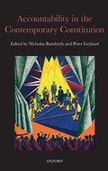 Cover: Accountability in the Contemporary Constitution - Oxford University Press