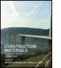 Cover: Construction Materials - Taylor & Francis