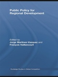 Cover: Public Policy for Regional Development - Routledge