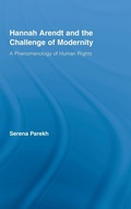 Cover: Hannah Arendt and the Challenge of Modernity - Routledge