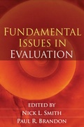 Cover: Fundamental Issues in Evaluation - Guilford Publications