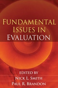 Enlarge image Cover: Fundamental Issues in Evaluation - Guilford Publications