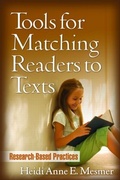 Cover: Tools for Matching Readers to Texts - Guilford Publications