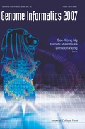 Cover: Genome Informatics 2007: Genome Informatics Series Vol. 19 - Proceedings Of The 18th International Conference - Imperial College Press