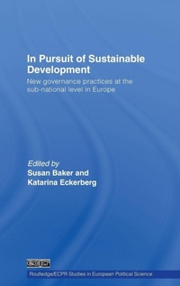 Enlarge image Cover: In Pursuit of Sustainable Development - Routledge