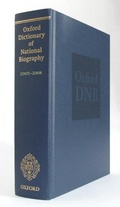 Cover: Oxford Dictionary of National Biography 2005-2008 - Oxford University Press