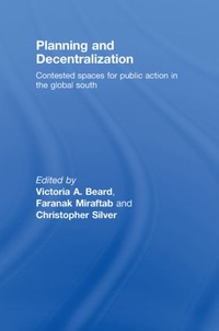 Enlarge image Cover: Planning and Decentralization - Routledge