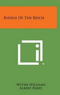 Enlarge image Cover: Riddle of the Reich - Literary Licensing, LLC