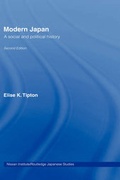 Cover: Modern Japan - Routledge
