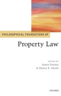 Cover: Philosophical Foundations of Property Law - Oxford University Press