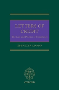 Abbildung von: Letters of Credit - Oxford University Press