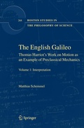 Cover: The English Galileo - Springer