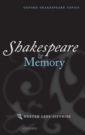 Cover: Shakespeare and Memory - Oxford University Press