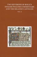Cover: Two Revisions of Rolle's English Psalter Commentary and the Related Canticles - Oxford University Press