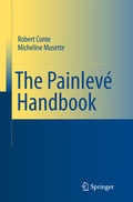 Cover: The Painlev&eacute; Handbook - Springer