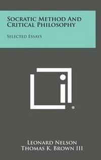 Enlarge image Cover: Socratic Method and Critical Philosophy - Literary Licensing, LLC