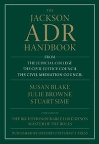 Abbildung von: The Jackson ADR Handbook - Oxford University Press