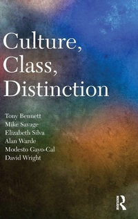 Enlarge image Cover: Culture, Class, Distinction - Routledge