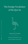Cover: The Foreign Vocabulary of the Qur'an - Brill