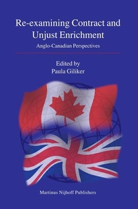 Abbildung von: Re-examining Contract and Unjust Enrichment - Martinus Nijhoff