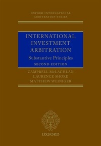 Abbildung von: International Investment Arbitration - Oxford University Press