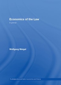 Enlarge image Cover: Economics of the Law - Routledge
