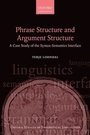 Cover: Phrase Structure and Argument Structure - Oxford University Press