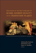 Cover: Quark-hadron Duality And The Transition To Pqcd - Proceedings Of The First Workshop - World Scientific Publishing Co Pte Ltd