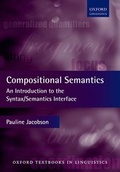 Cover: Compositional Semantics - Oxford University Press