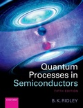 Cover: Quantum Processes in Semiconductors - Oxford University Press