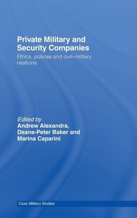 Enlarge image Cover: Private Military and Security Companies - Routledge