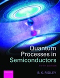Cover: Quantum Processes in Semiconductors - Oxford University Press