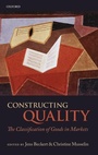 Cover: Constructing Quality - Oxford University Press