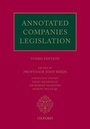 Cover: Annotated Companies Legislation - Oxford University Press