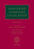 Cover: Annotated Companies Legislation - Oxford University Press